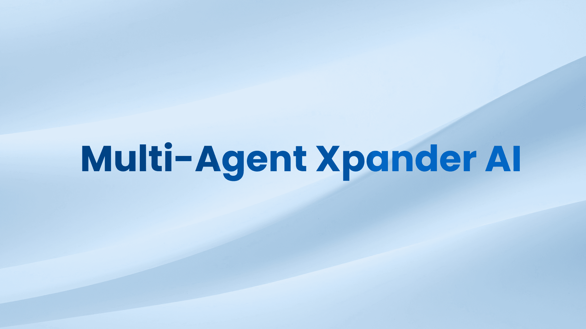 Multi-Agent Xpander AI
